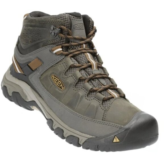 Keen Mens Waterproof Targhee 3 Mid Black Olive  EU 42/US 9 - Picture 1 of 11